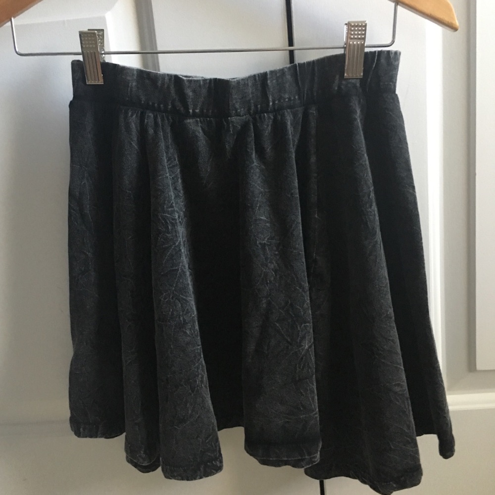 Urban Outfitters Gray Wash high waisted skirt